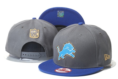 NFL Detroit Lions Logo Stitched Snapback Hats 021